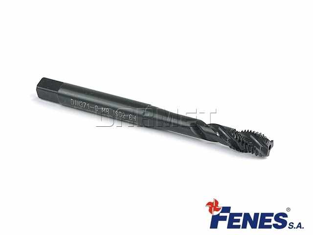 Gwintownik maszynowy OPTI do gwintu metrycznego M8, nieprzelotowy (RM ≤ 800), DIN-371 HSS-E OX - FENES 0641-305-010-080