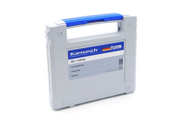 Zestaw pilników obrotowych do metalu HP-3 z węglika | fi 10 mm | niepowlekane | chwyt 6 mm - KARNASCH 114918U