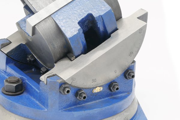 Imadło maszynowe pochylne kołyskowe 3-osiowe 125mm - FZU 125/120