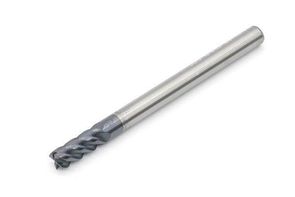 Frez 4 mm | 4-ostrzowy INOX | do stali nierdzewnych do 60 HRC | pełnowęglikowy VHM - 40411504INOX