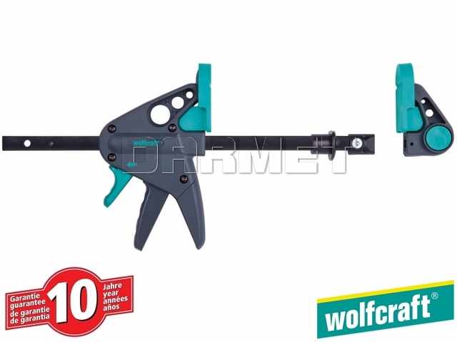 Ścisk do stołów roboczych, zakres zacisku: 120 mm - WOLFCRAFT (WF3036000)