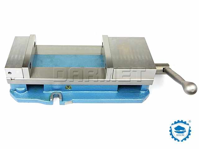 Imadło maszynowe z dociskiem szczęki 155 mm | typ 6523-155 - BISON-BIAL 326523160400