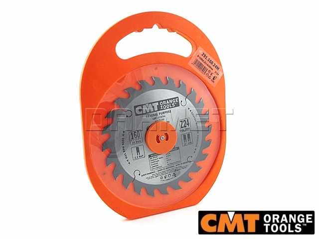 Piła tarczowa 160 x 30 mm uniwersalna do elektronarzędzi | 24 zęby - CMT (291.160.24M)