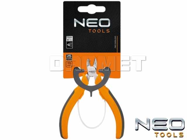 Szczypce precyzyjne boczne, długość: 110MM - NEO TOOLS (01-106)