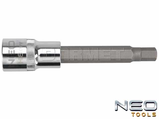 Nasadka z końcówką sześciokątną 1/2", H6 x 100MM - NEO TOOLS (08-781)