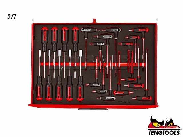 Zestaw narzędzi TCNNE09C - 280 elementów - TENGTOOLS (16680-0102)