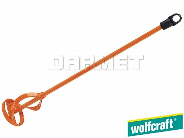 Mieszadło do farb i zapraw, średnica: 60 mm, długość: 400 mm - WOLFCRAFT WF1704099