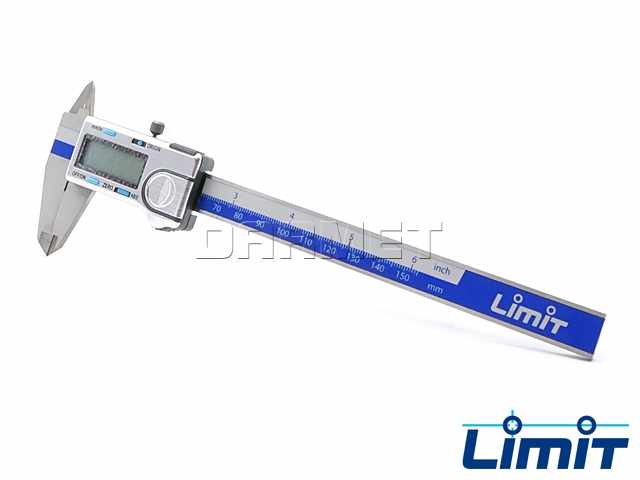 Suwmiarka elektroniczna z funkcją pomiaru względnego 150 mm - LIMIT 174230102