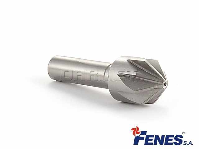 Pogłębiacz stożkowy 10 mm 90° z chwytem walcowym, DIN 335-A HSS - FENES 0641-261-201-015