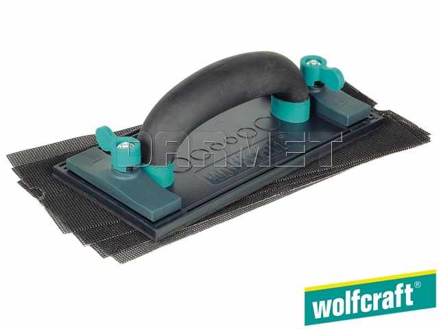 Szlifierka ręczna, wymiary: 110 x 232 x 80 mm - WOLFCRAFT WF8722000