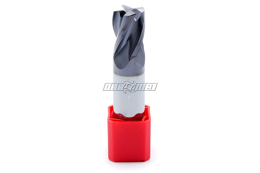 Frez 20 mm pełnowęglikowy | 4-ostrzowy | krótki | DIN6527-K | VHM AlTiN - DARMET