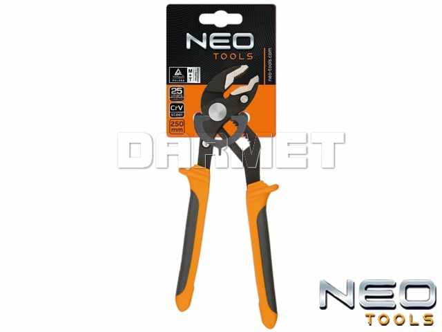 Szczypce do rur, długość: 250MM, zakres: 0 - 42MM - NEO TOOLS (01-204)