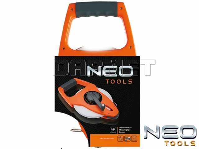 Taśma miernicza z przesuniętym punktem „0”, długość 50M - NEO TOOLS (68-050)