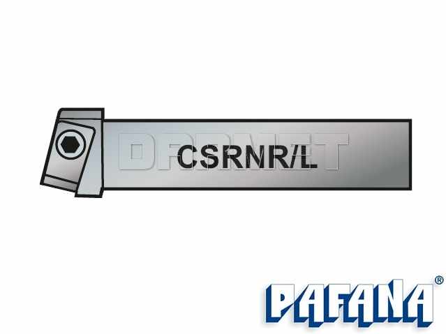 Nóż tokarski składany do ceramicznych płytek wieloostrzowych do toczenia zewnętrznego: CSRNR-2525-M12L - PAFANA