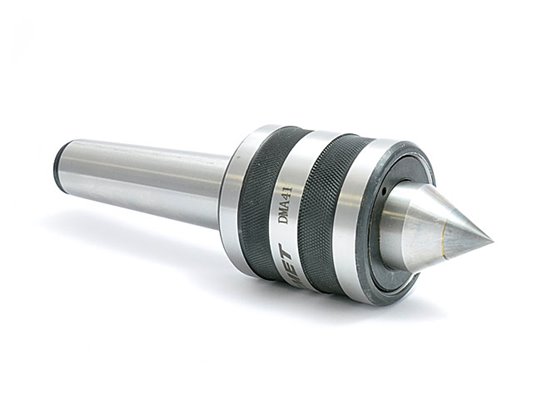 Kieł tokarski obrotowy z końcówką z węglików spiekanych - Morse MK3 (DMA413)