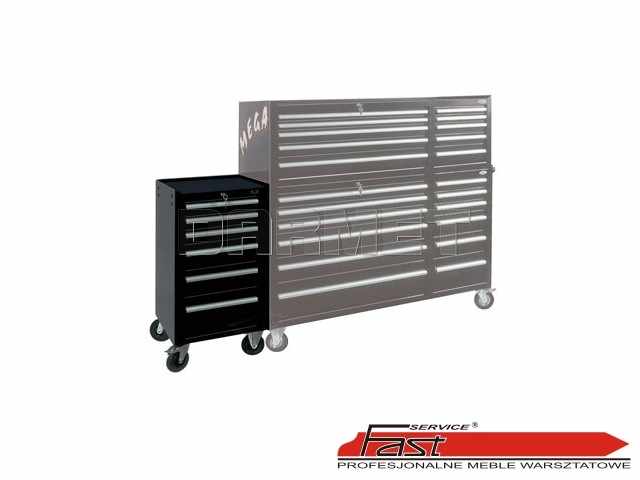 Dostawka narzędziowa z 6 szufladami, z zestawu MEGA - FAST SERVICE (P-1-08-02)