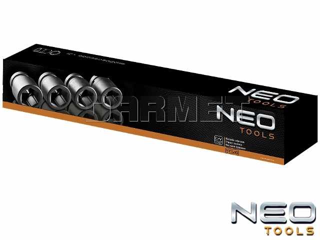 Zestaw nasadek udarowych sześciokątnych 3/4" - 8 sztuk - NEO TOOLS (12-115)
