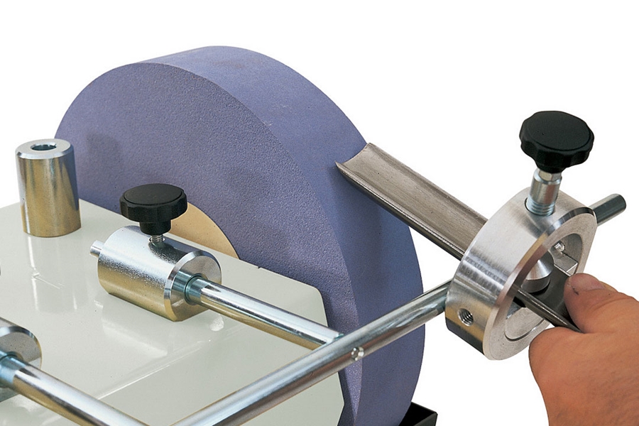 Uchwyt uniwersalny do ostrzenia dłut tokarskich skośnych, półokrągłych - HOLZSTAR 5760054