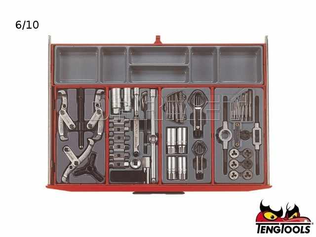 Zestaw narzędzi TCMM 1001N - 1001 elementów - TENGTOOLS (12239-0107)