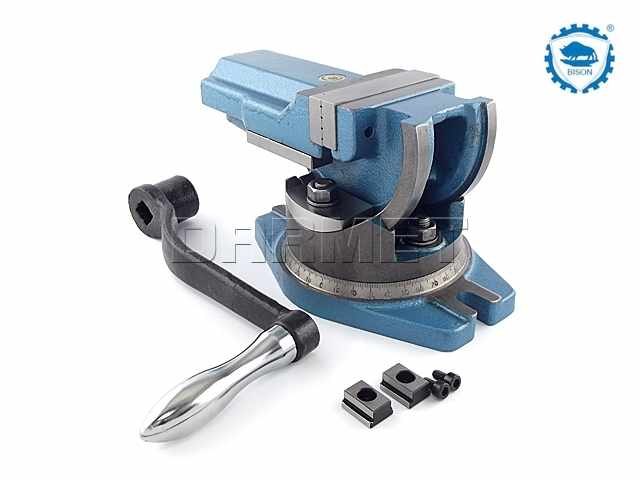 Imadło maszynowe pochylne kołyskowe 160 mm | typ 6530-160 - BISON-BIAL 326530070800