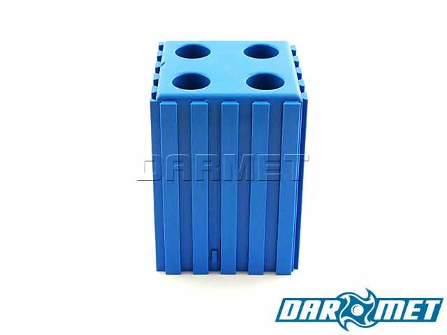 Stojak na narzędzia z chwytem walcowym | 12 mm | kolor niebieski (2006)