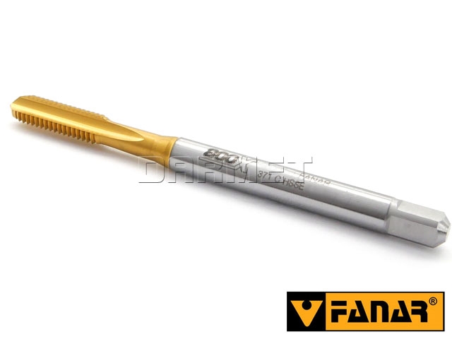 Gwintownik maszynowy wysokowydajny 800X HSS-E, DIN 371 - gwint metryczny ISO M10x1, uniwersalny, drobnozwojny - FANAR (C2-123X01-0103)
