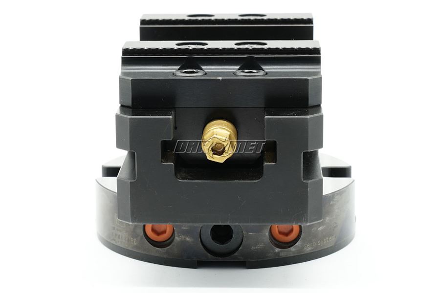 Imadło samo-centrujące 5-osiowe - 80 mm z podstawą - KAMISHIRO