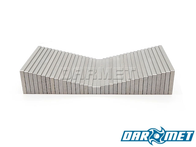 Bloczki równoległościenne | podkładki frezarskie 150 x 8 mm | zestaw 18 par |  PF 150/8 - 16/50x18 PB154-1