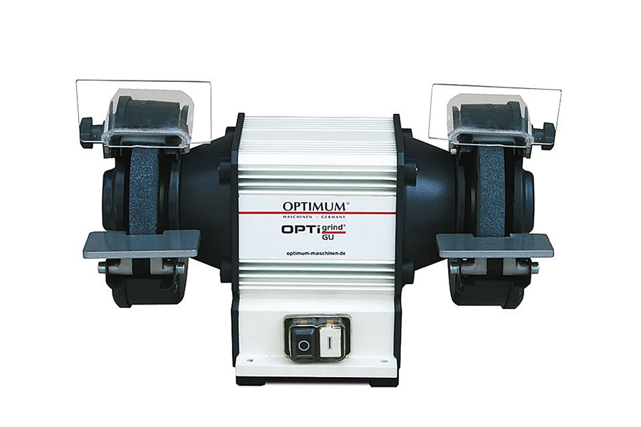Szlifierka stołowa dwutarczowa GU25 do metalu | średnica tarczy 250 mm  | 1500 W | 400 V - OPTIMUM 3101525