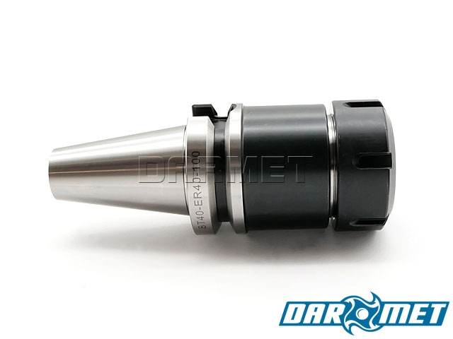 Oprawka zaciskowa do tulejek ER40 - BT40 - 100MM - DARMET (DM-400)