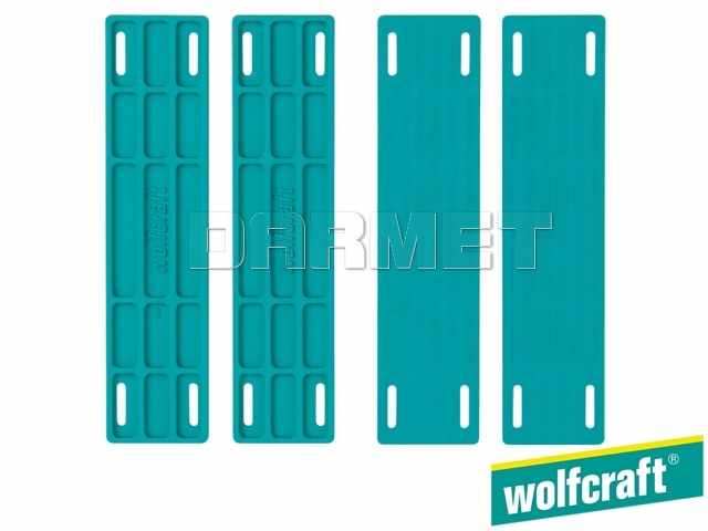 Rozpórki do montażu drzwi o szerokości 60 - 100 cm | zestaw - WOLFCRAFT WF3676000