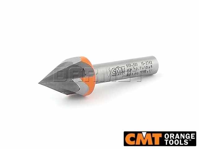 Frez literujący 60° do drewna | 12,7 x 11 x 8 mm - CMT (958.001.11)
