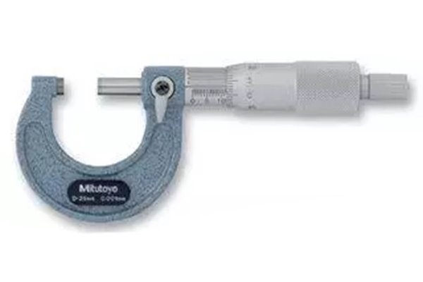 Ekonomiczny mikrometr zewnętrzny 0-25 mm | Rozdzielczość: 0,001 mm | analogowy - MITUTOYO 103-129