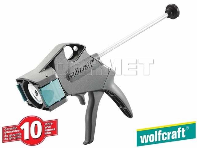 Mechaniczny pistolet uszczelniający MG 300, wymiary: 360 x 195 x 90 mm - WOLFCRAFT WF4355000