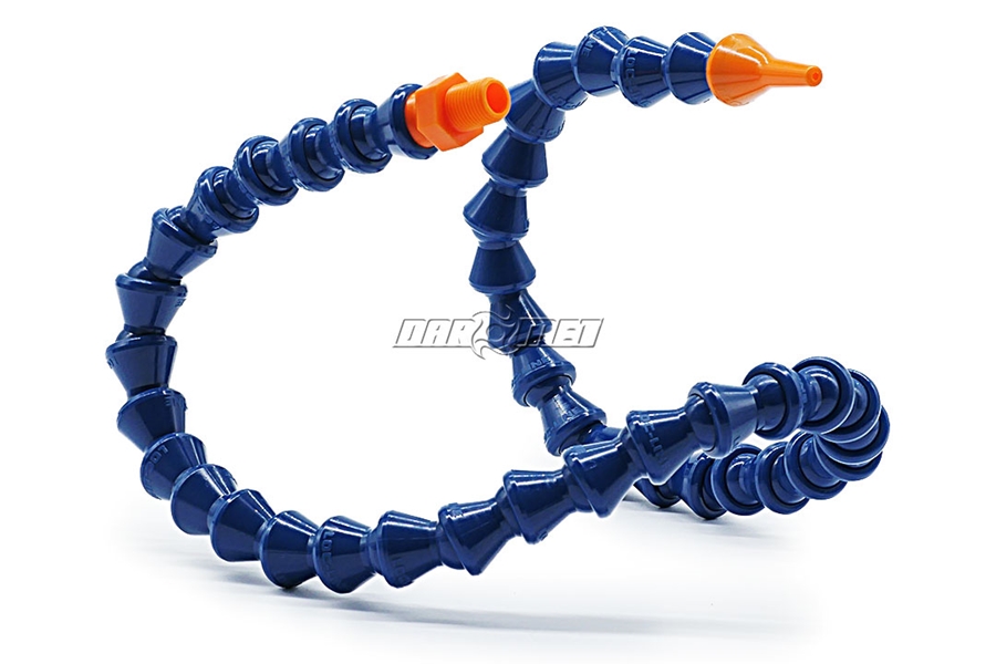 Przewód z dyszą okrągłą o średnicy 1/16" i gwintem zewnętrznym NPT 1/4", system 1/4", długość 600 mm - LOC-LINE (P06110)