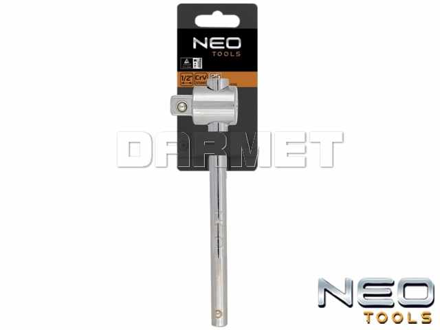 Pokrętło z kwadratem zabierającym 3/8", długość 110MM - NEO TOOLS (08-155)