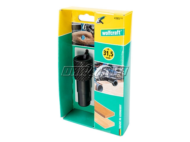 Tarnik trzpieniowy do drewna profilowany cylindryczny 31,5 x 35 mm - WOLFCRAFT 4385000