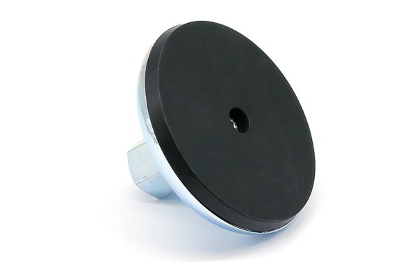 Nóżka stopa wahliwa antypoślizgowa z gwintem wewnętrznym w tulei GN 30-100-M20-62-A1-X - ELESA+GANTER