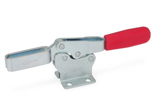 Dociskacz poziomy z przylgą poziomą GN 820-230-M - ELESA+GANTER