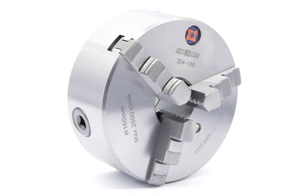 Uchwyt tokarski samocentrujący spiralny, żeliwny, 3 - szczękowy: 160 MM (DIN 6350) - DARMET