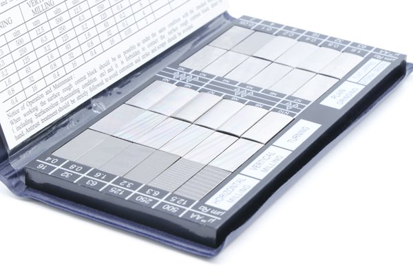 Zestaw wzorców chropowatości powierzchni Ra 0,05 - 12,5 | ze stali nierdzewnej - DARMET