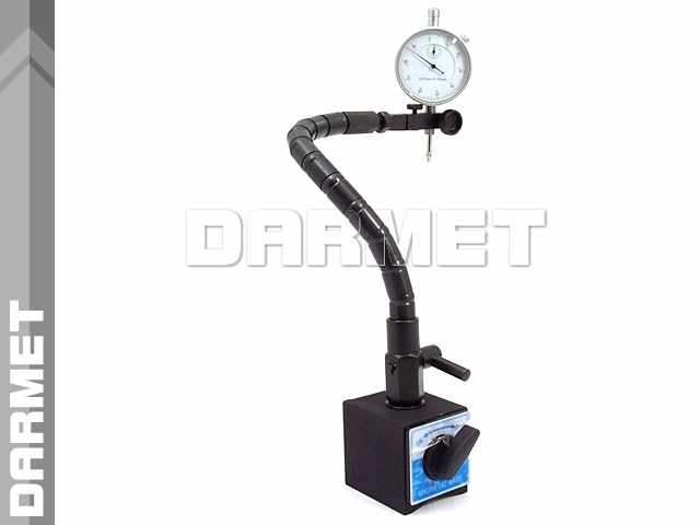 Statyw magnetyczny 360 mm z giętkim ramieniem do czujnika zegarowego - Darmet (301)