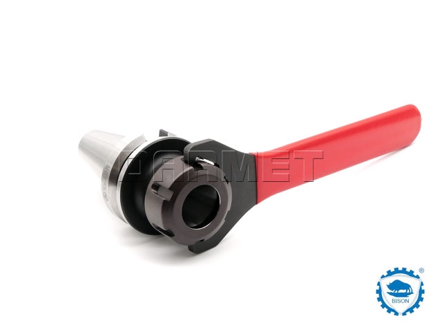 Oprawka zaciskowa do tulejek ER32 x 8 szt. - BT40 - komplet - ZM KOLNO (Typ 7626 KPL)