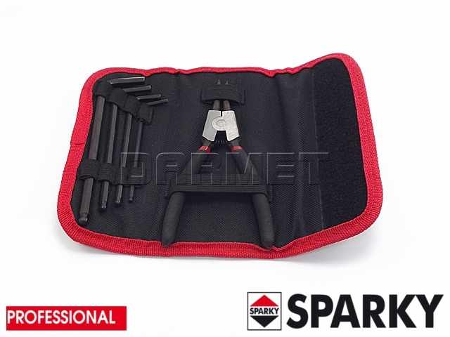 Szlifierka do suchych tynków ścian 200MM - SM 1212CE - SPARKY