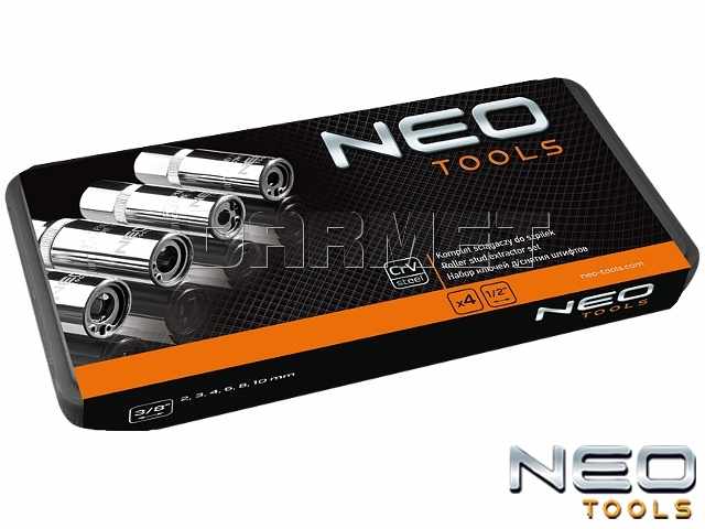 Zestaw samozaciskowych ściągaczy do szpilek - 4 elementy - NEO TOOLS (09-608)