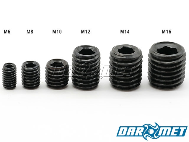 Śruba dociskowa imbusowa M14 x 16 mm - DARMET