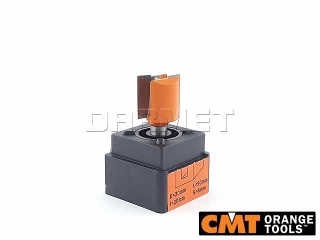 Frez prosty HM do drewna, średnica 20 mm, długość robocza 20 mm - CMT (911.200.11)