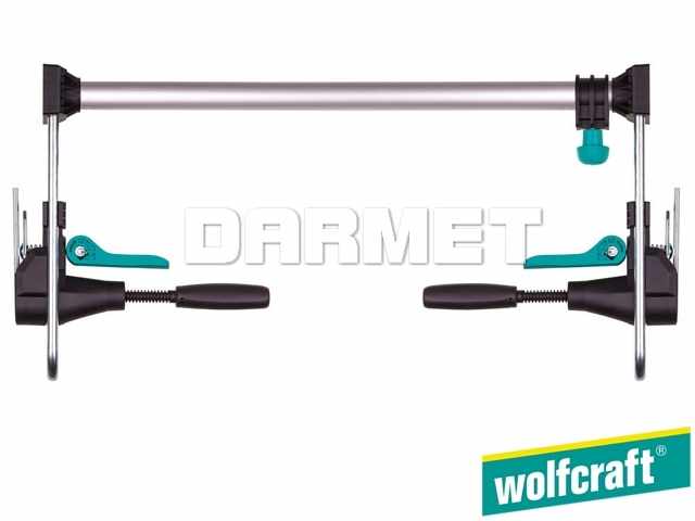 Rozpórki do montażu drzwi o szerokości 60 - 100 cm | zestaw - WOLFCRAFT WF3676000