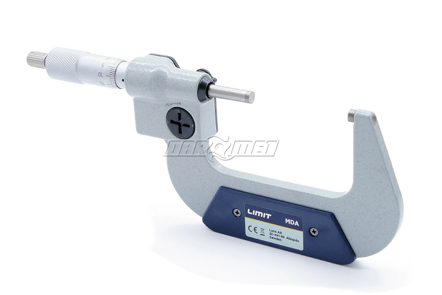 Mikrometr elektroniczny zewnętrzny 50 - 75 mm MDA IP65 | odczyt 0,001 mm - Limit 272450305