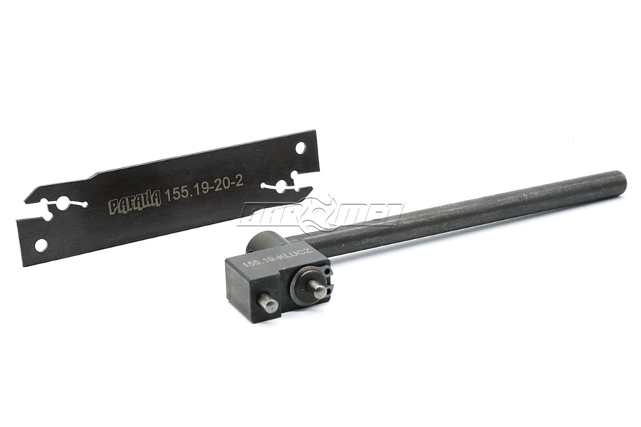 Listwa do przecinania i rowkowania 3,0 mm | STRONG | średnica max 75 mm | nóż tokarski składany 155.19-20-3 - PAFANA